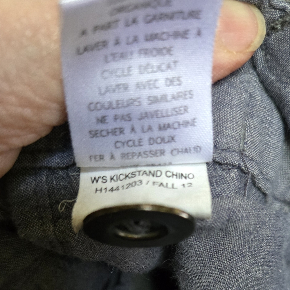 Horny Toad Gray/green Straight Leg Chino Pants Sz8 - Picture 10 of 11